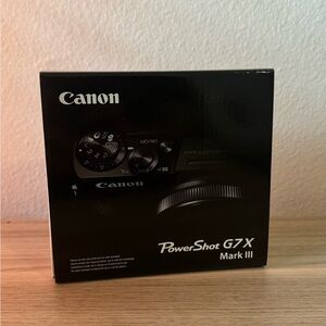 Canon Black Digital Camera PowerShot G7X Mark III